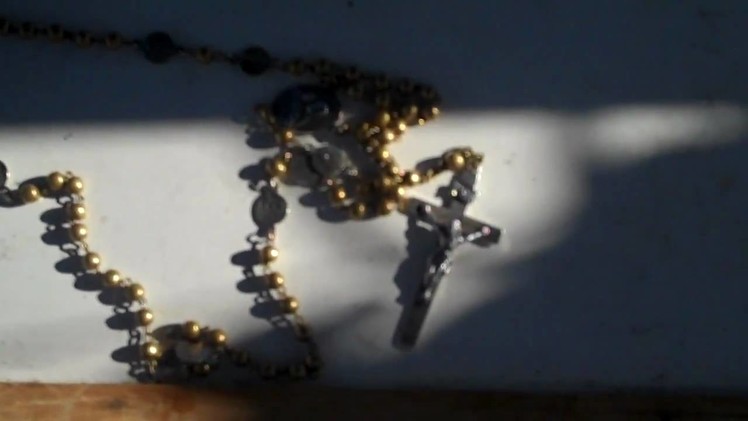 How to Clean Your Dirty Rosary Beads