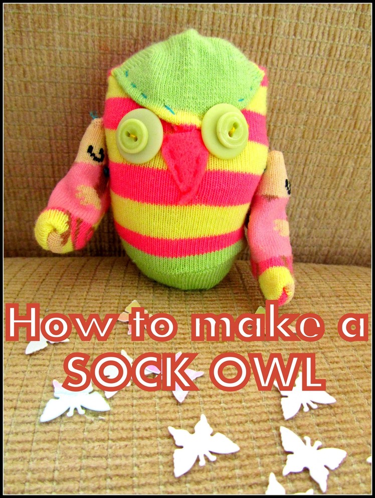 How to: Make a Sock Owl
