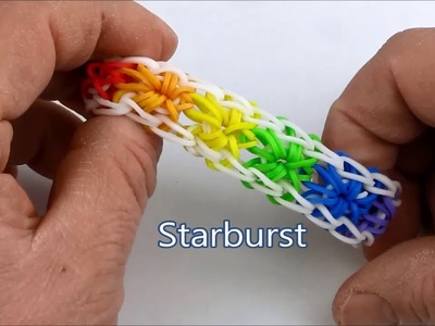 How to make the Starburst bracelet on the Rainbow Loom