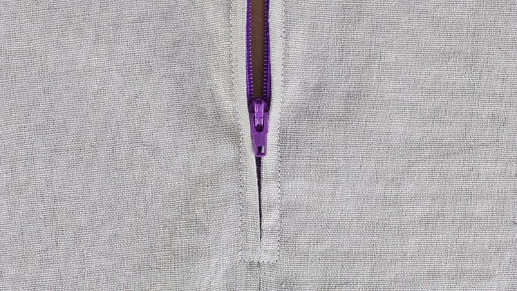 How To Sew A Zipper In A Skirt