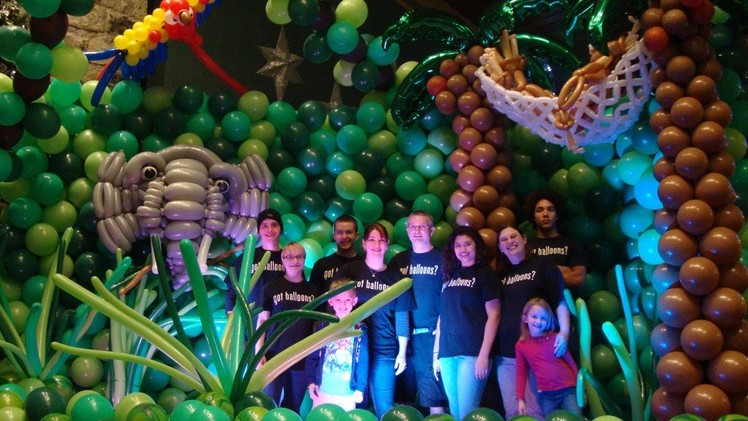 Journey into the Jungle by Airheads Balloon Art