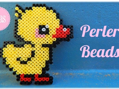 Kawaii Duck in Perler Beads | Ideas and Inspiration |