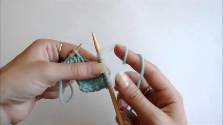 Knitting Fundamentals: How to Do a YO Increase