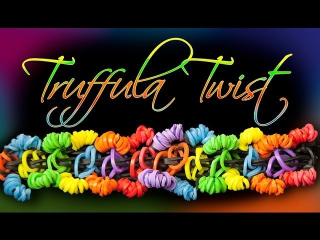 NEW Rainbow Loom Design - The TRUFFULA TWIST