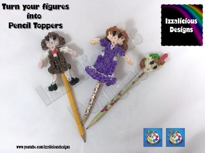 Rainbow Loom - Action Figure Pencil Toppers