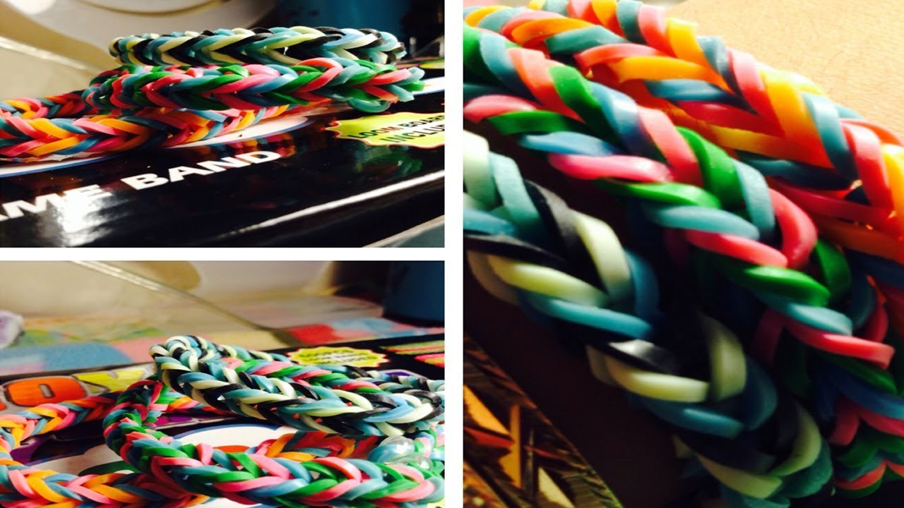 Rainbow Loom Fishtail Braid Tutorial