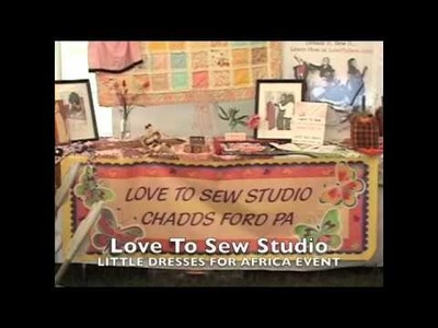 Students from Love to Sew Studio Makes Little Dresses For Africa