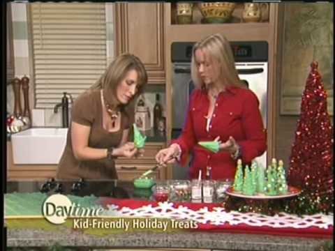 The Hungry Housewife. Daytime Segment Icecream Cone Christmas Trees
