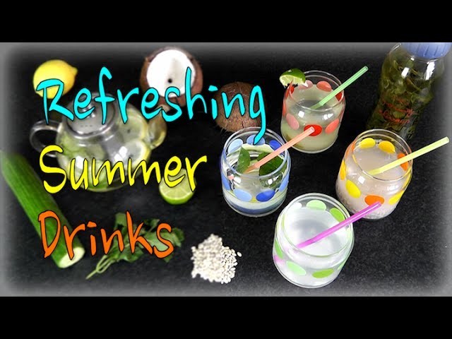 5 Refreshing Spring. Summer Drinks!