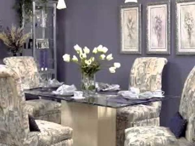 ABC's of Home Decorating with Decorating Den Interiors: Dazzling Dining rooms