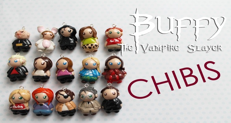 Buffy the Vampire Slayer Chibis: Polymer Clay Creations