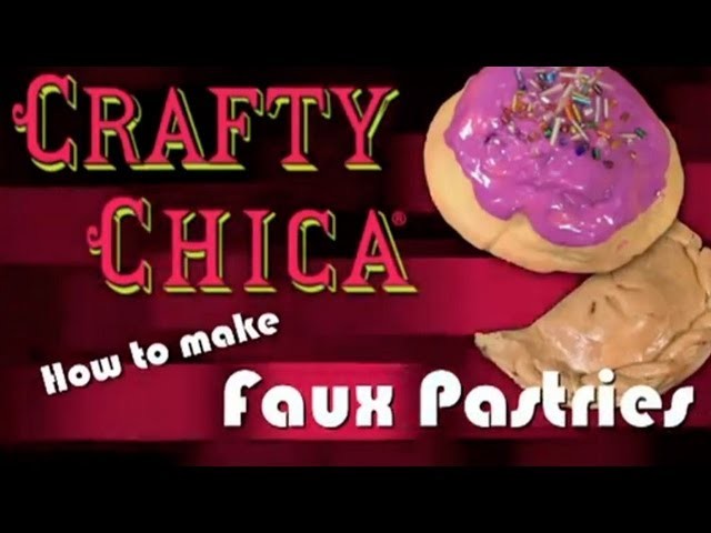 Crafty Chica Day Of The Dead Faux Pastries