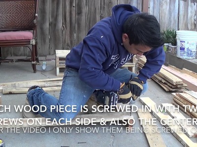 Creating a Pallet Bench