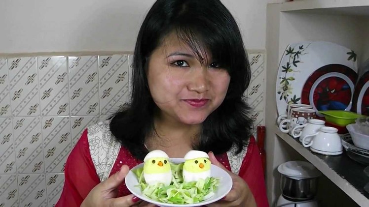 Deviled Egg Chicks Easy Recipe (Your Kids will love it) Easter Recipe