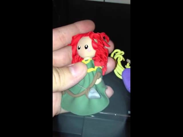 Disney princess polymer clay