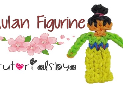 {Disney Princess Series} Mulan Rainbow Loom Figurine Tutorial- ORIGINAL
