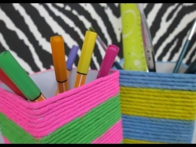 DIY : #59 Colorful Pencil Holder ♥