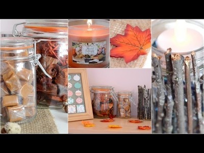 Easy DIY Decorations For Fall! ♡