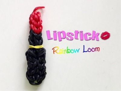 EASY Rainbow Loom Lipstick Charms