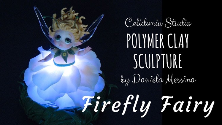 Firefly Fairy - Sculpted from Polymer Clay