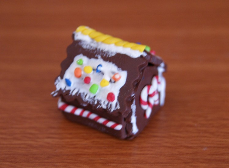 Ginger Bread House: Polymer Clay