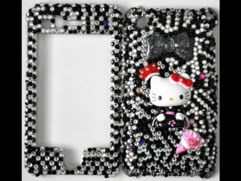 Girlicious DIY Swarovski Crystal Phone cases Hello Kitty