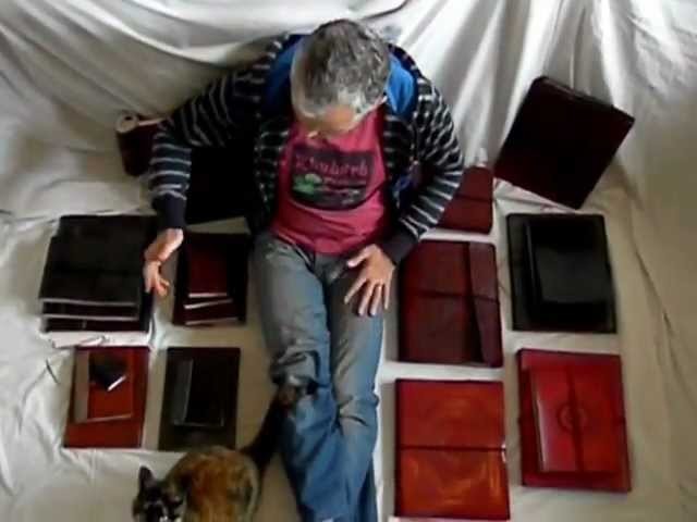 Handmade Leather Books, Journals and Photo Albums