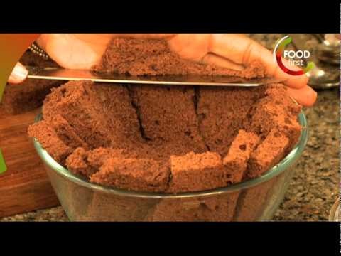 How to cook Chocolate Zucotto - cake and ice cream delight -Sweet and Tasty