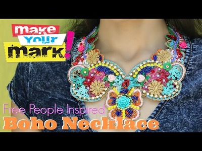How to: Free People Inspired Boho Necklace