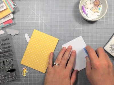 How to make a baby shower card