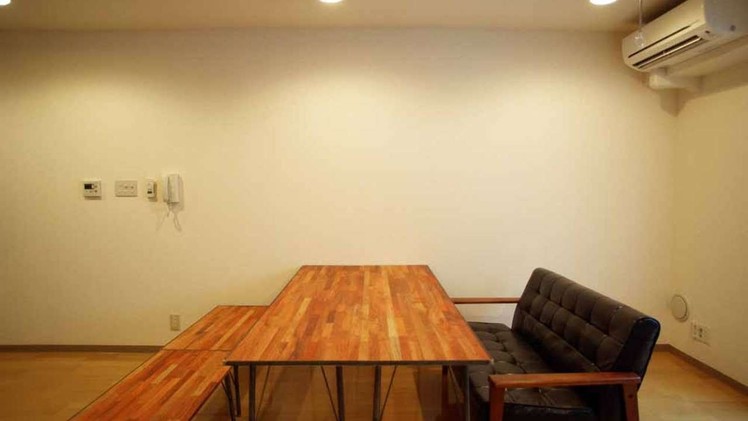 How To Make A Cool Dining Table And Bench - DIY Home Tutorial - Guidecentral