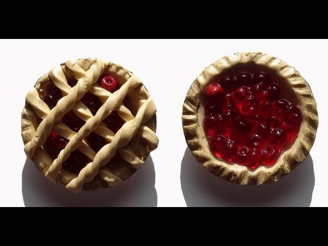 How To Make Polymer Miniature Berry Pies