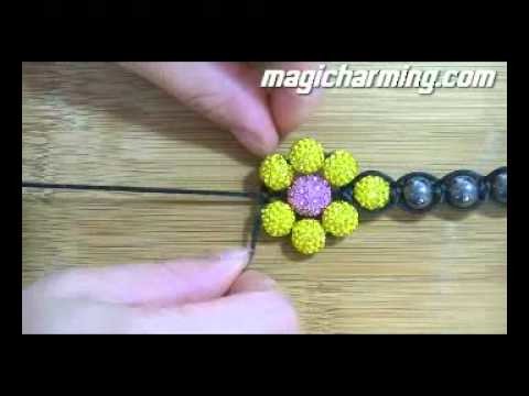 How to make shambhala bracelets 2