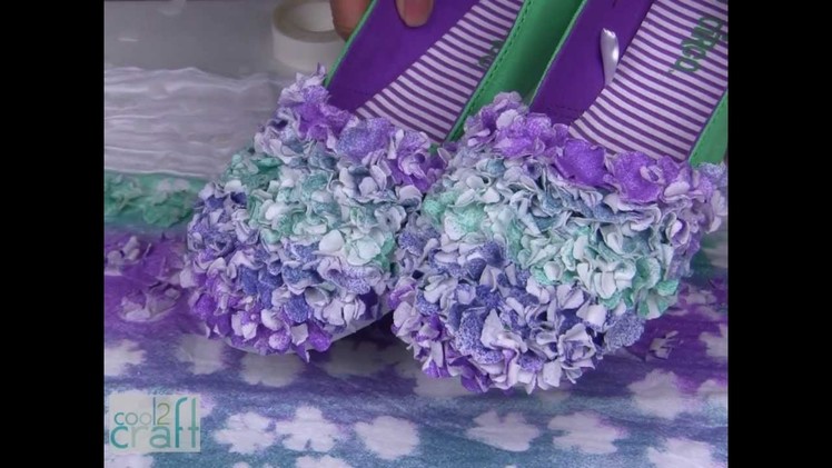 How-to make Summer Flower Petal Shoes