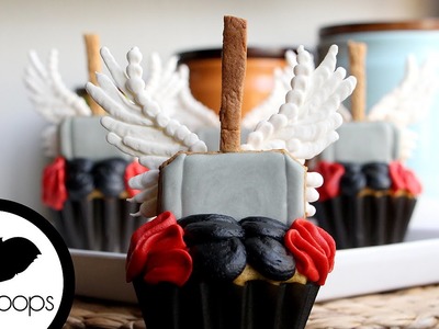 How to Make Thor Cupcakes | Become a Baking Rockstar