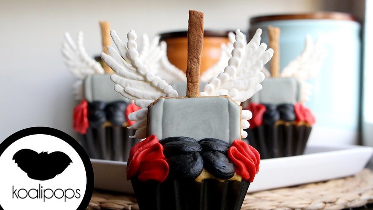 How to Make Thor Cupcakes | Become a Baking Rockstar