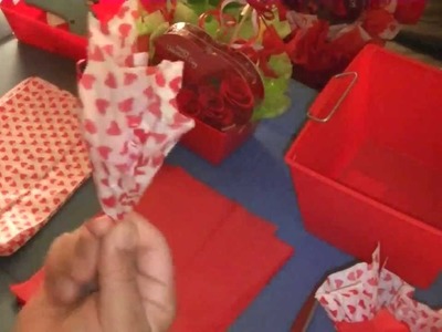 How To Prep Tissue For Bouquets And Baskets  - Video 1 in Series of 4