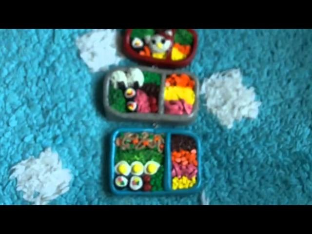 Polymer Clay Bento Boxes