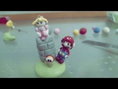 Polymer Clay: Peach and Mario - Stop Motion Tutorial