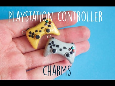 Polymer Clay PlayStation Controller Charm Tutorial | Pasteldaisy