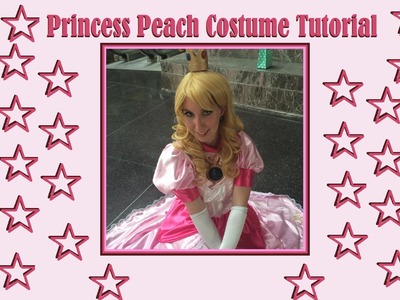 Princess Peach Cosplay Costume - Updated