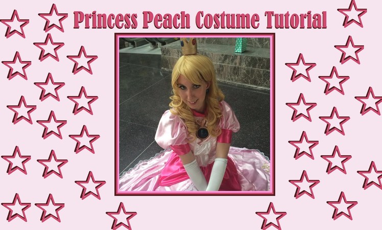 Princess Peach Cosplay Costume - Updated