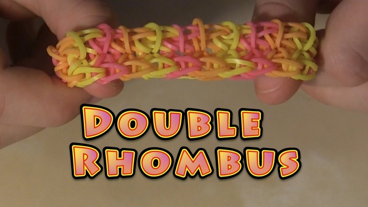 Rainbow Loom - Double Rhombus | the best tutorial