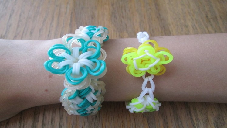 Rainbow Loom- Finishing a Bracelet with a Charm (Original Concept, no c Clip Required!)