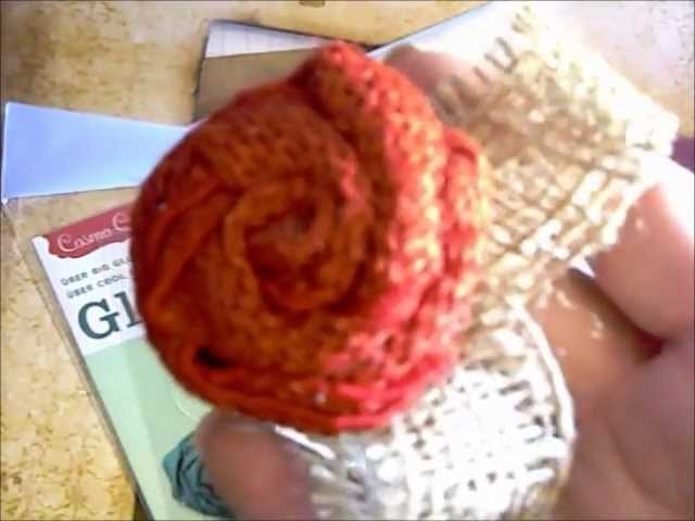 Rolled Burlap Roses