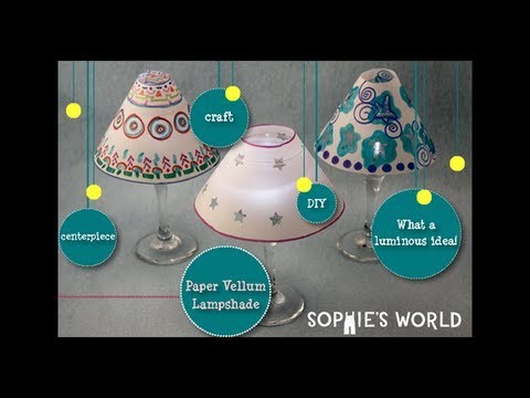 Sophie's World:  Mini Lampshades