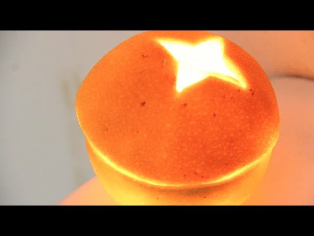 Turn an Orange into a Candle! Amazing Party Trick!
