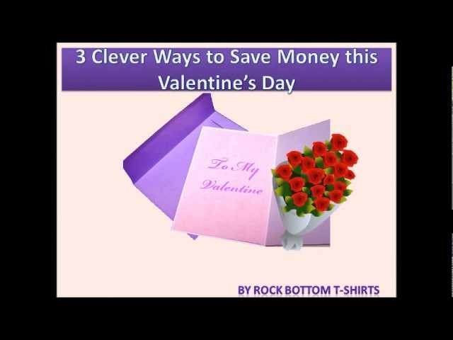 Valentine's Day Ideas - Save Money and Surprise Your Loved One