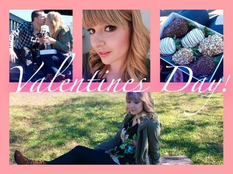 Valentines Day Collab w. CaityLovesColors Makeup, Outfit, + Gift idea!
