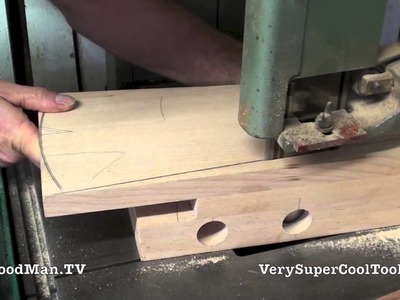 13 How To Build A Bed • Cutting Taper On the Legs
